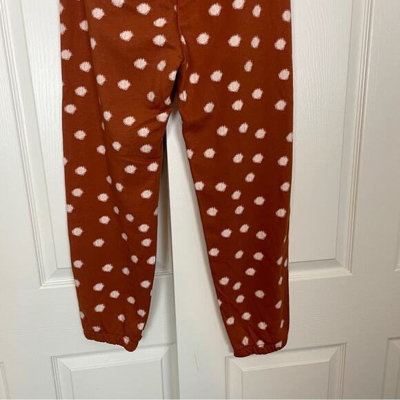 Anthropologie x Daily Practice Dot Motif French Terry Jogger Pants - Picture 8 of 10